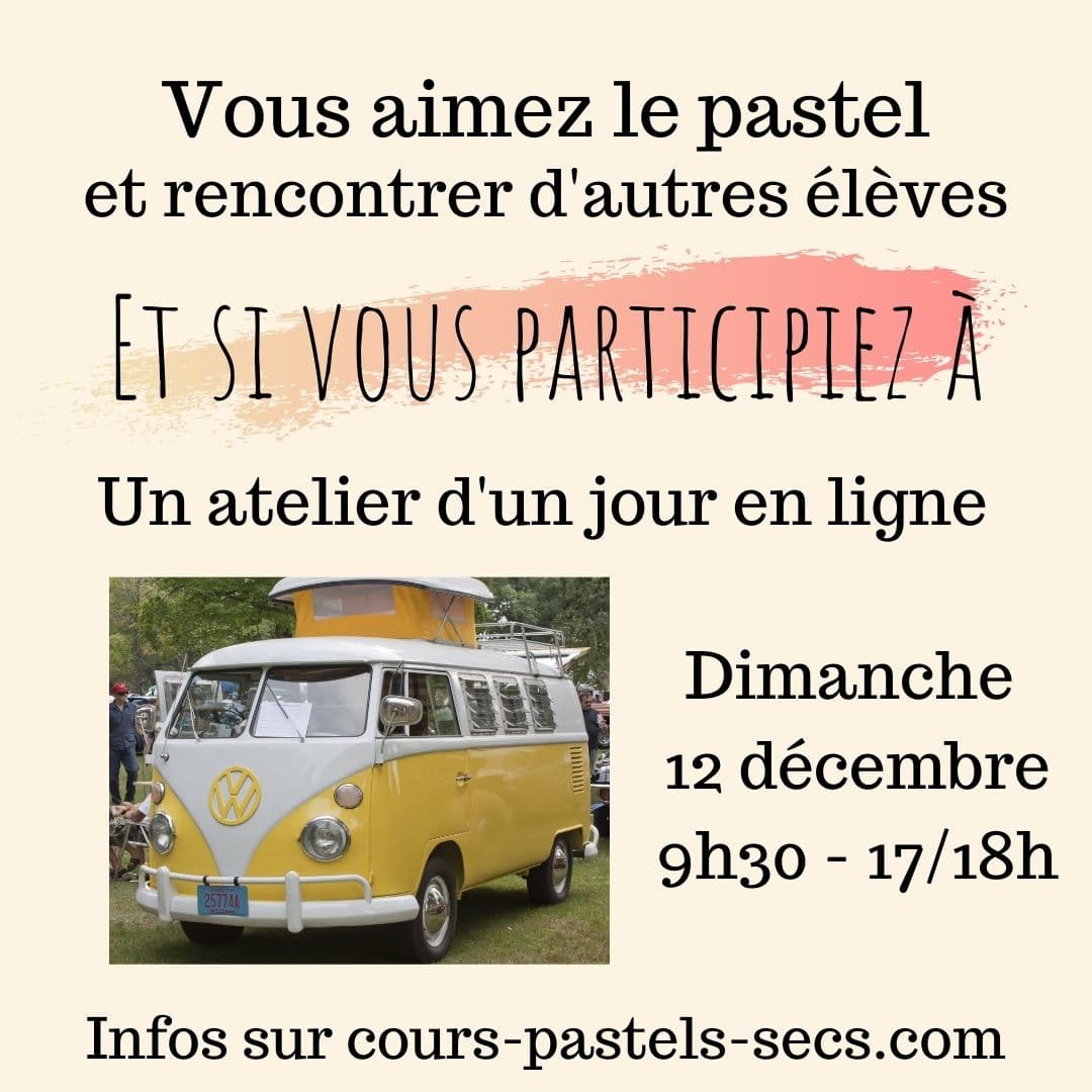 atelier 1 jour dimanche pastels à l'alcool